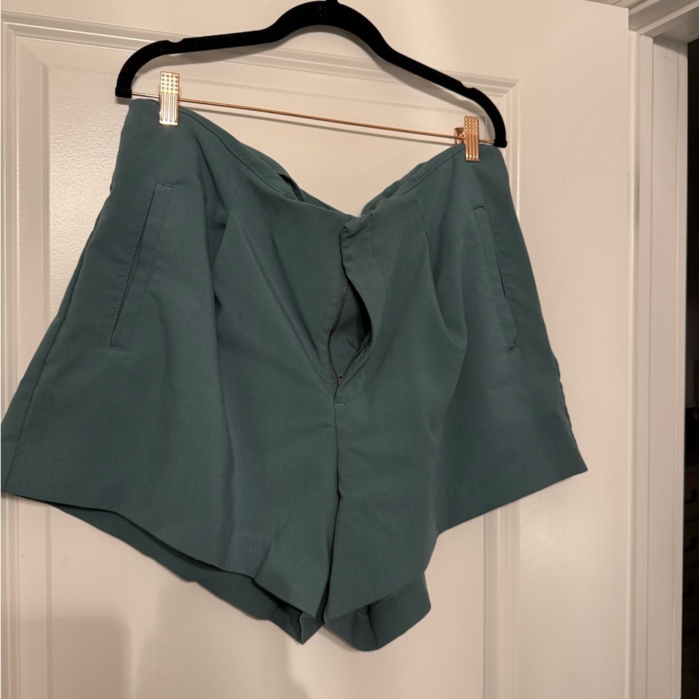 a new day Women's High Waist Shorts - Teal